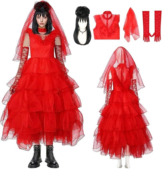 Wefonllicos Lydia Deetz Costume
