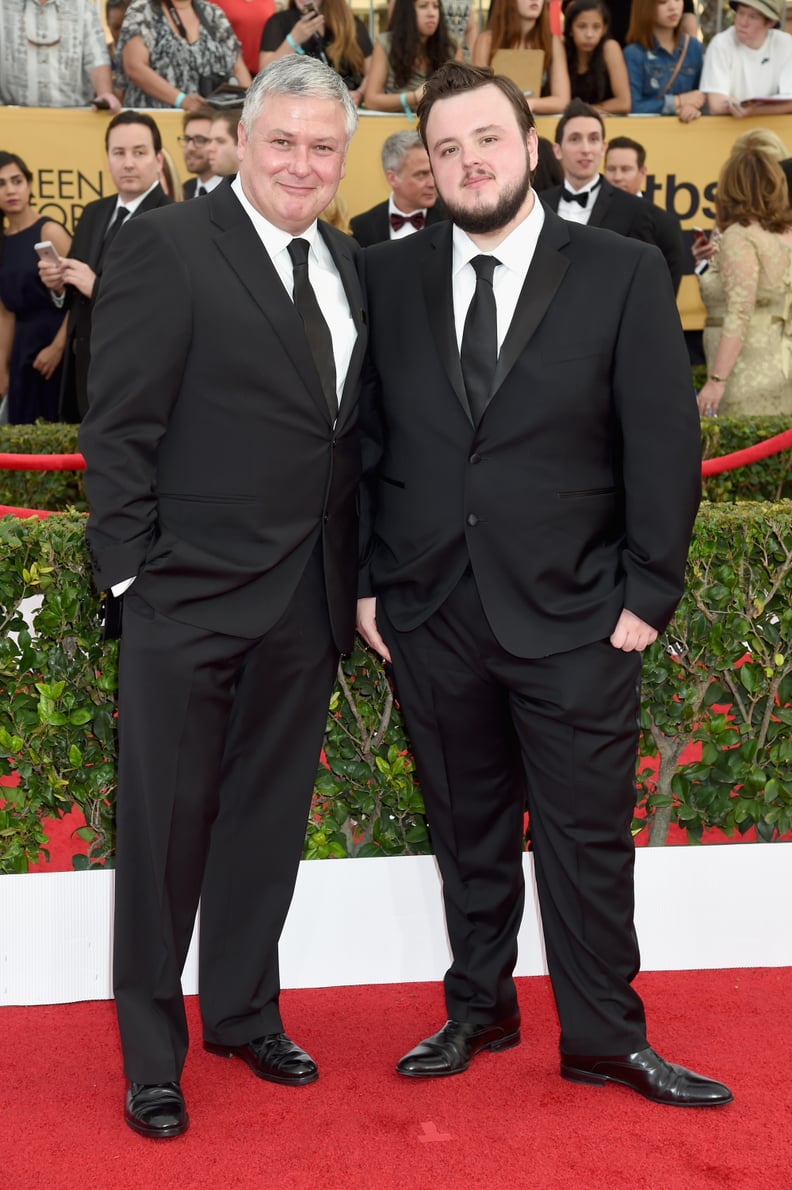 Conleth Hill (Lord Varys) and John Bradley (Samwell Tarly)