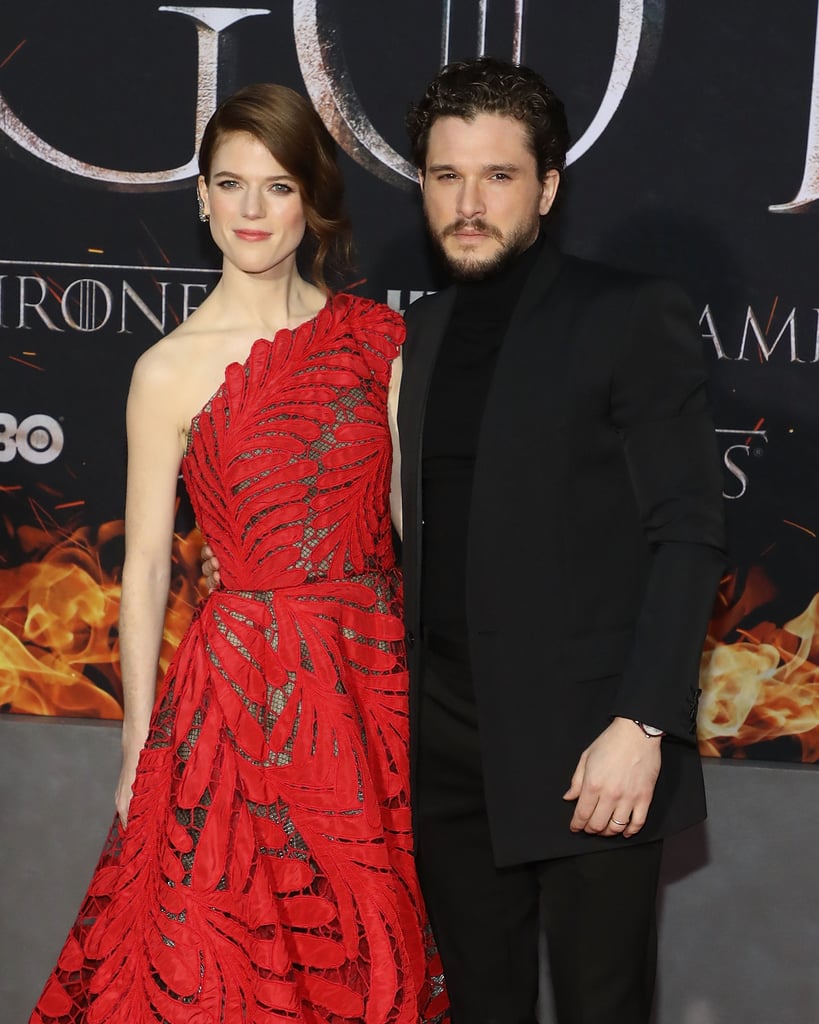 Kit Harington Rose Leslie at Game of Thrones Premiere 2019