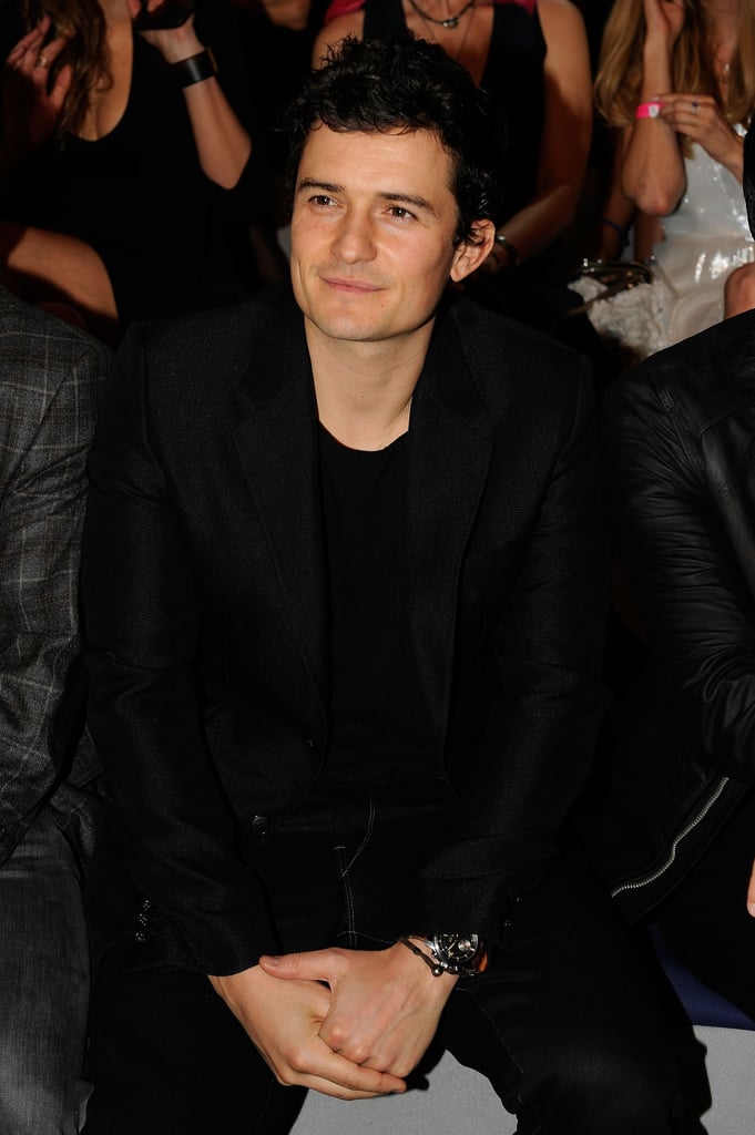 Orlando Bloom watched his then-wife Miranda Kerr in 2011 from the front row.
Orlando Bloom watched his then-wife Miranda Kerr in 2011 from the front row.