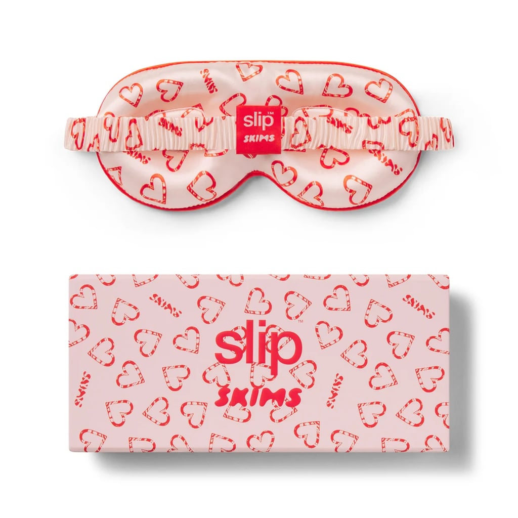 Slip x Skims Contour Sleep Mask  ($96)

This isn't your average sleep mask — celebrities like Ashley Tisdale, Rita Ora, and Shea McGee can't get enough of its soft, luxe feel and clever design, complete with eye indents that won't mess up lashes or cause any discomfort. And for Valentine's Day, Slip teamed up with Skims on this limited edition, iconic style that's as cute as it is comfy. Read our Slip Sleep Mask review for more.
Editor Quote: "The silky fabric feels soft to the touch and it is thick enough to stop any light from piercing through." — Shelcy Joeseph, former contributing editor