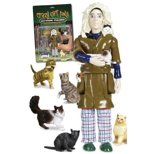 Crazy Cat Lady Action Figure