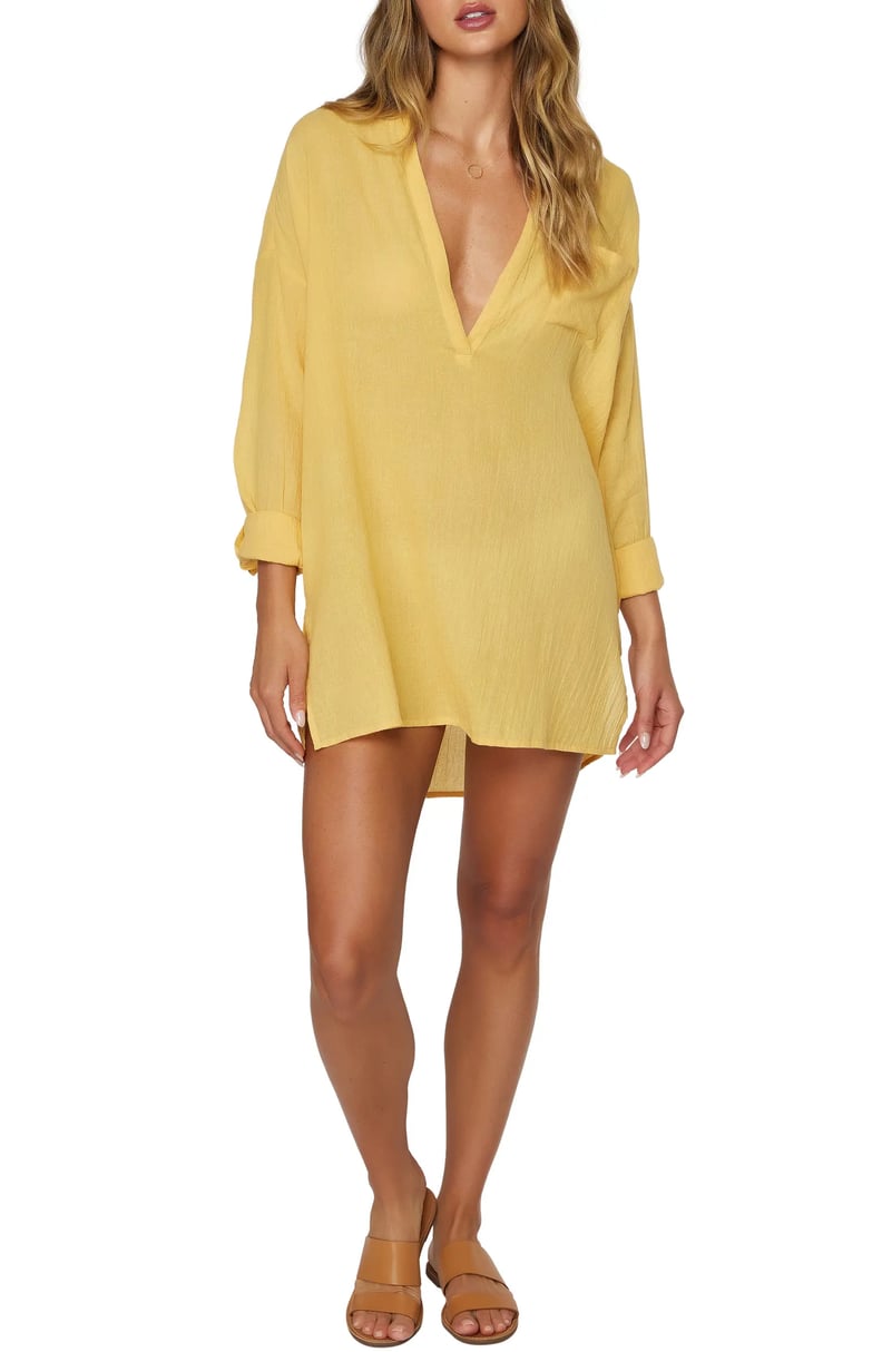 A Cotton Shirtdress: O'Neill Belizin Cover-Up