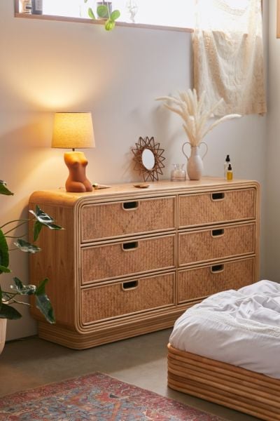 Ria Six-Drawer Dresser