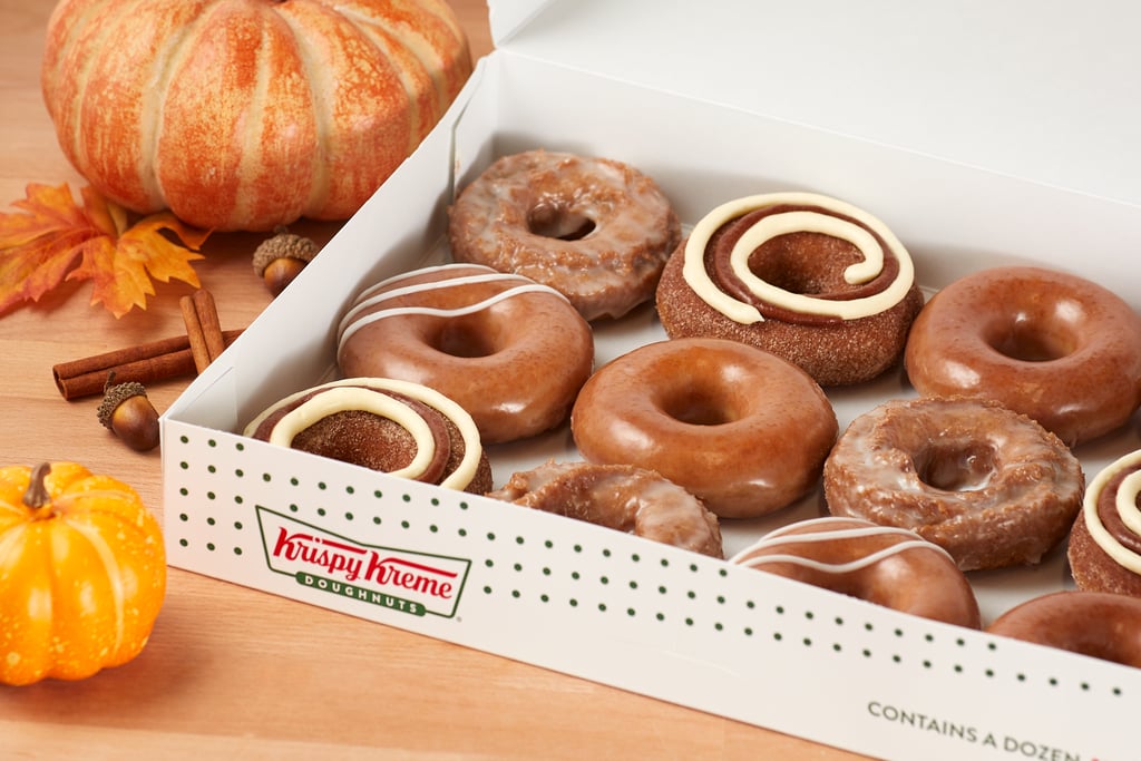 Krispy Kreme's New Pumpkin Spice Cinnamon Roll Doughnuts ...