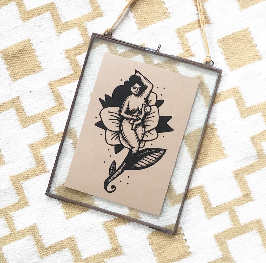 Pinup Woman Bosom Nectar Print ($11)