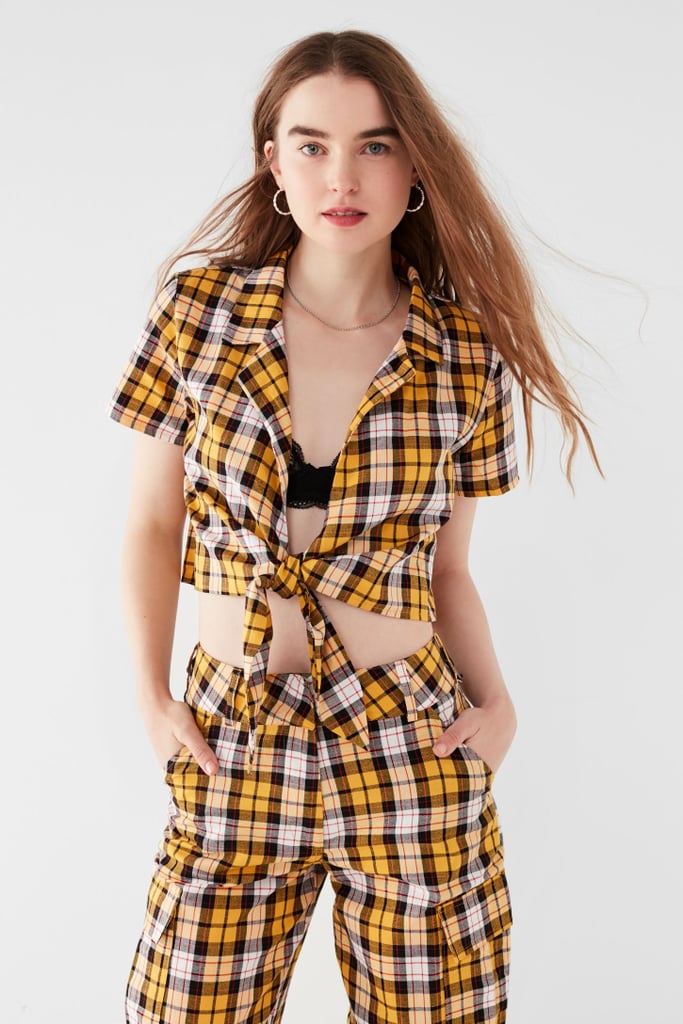 I.Am.Gia Keidis Plaid Top