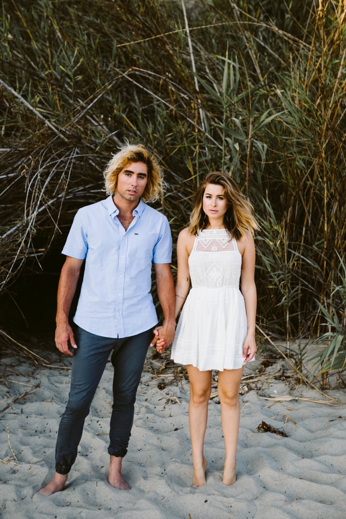 California Beach Engagement Shoot