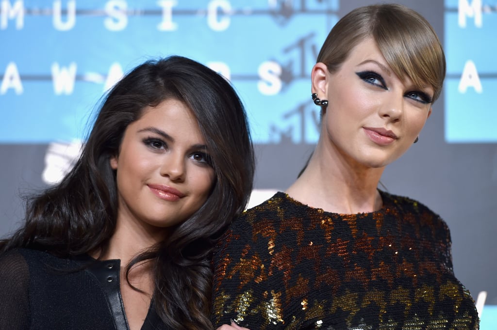 Taylor Swift and Selena Gomez at MTV VMAs 2015
