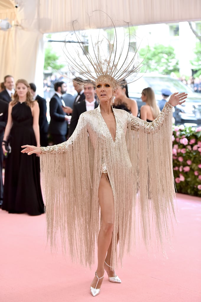 Celine Dion Oscar de la Renta Dress at the 2019 Met Gala