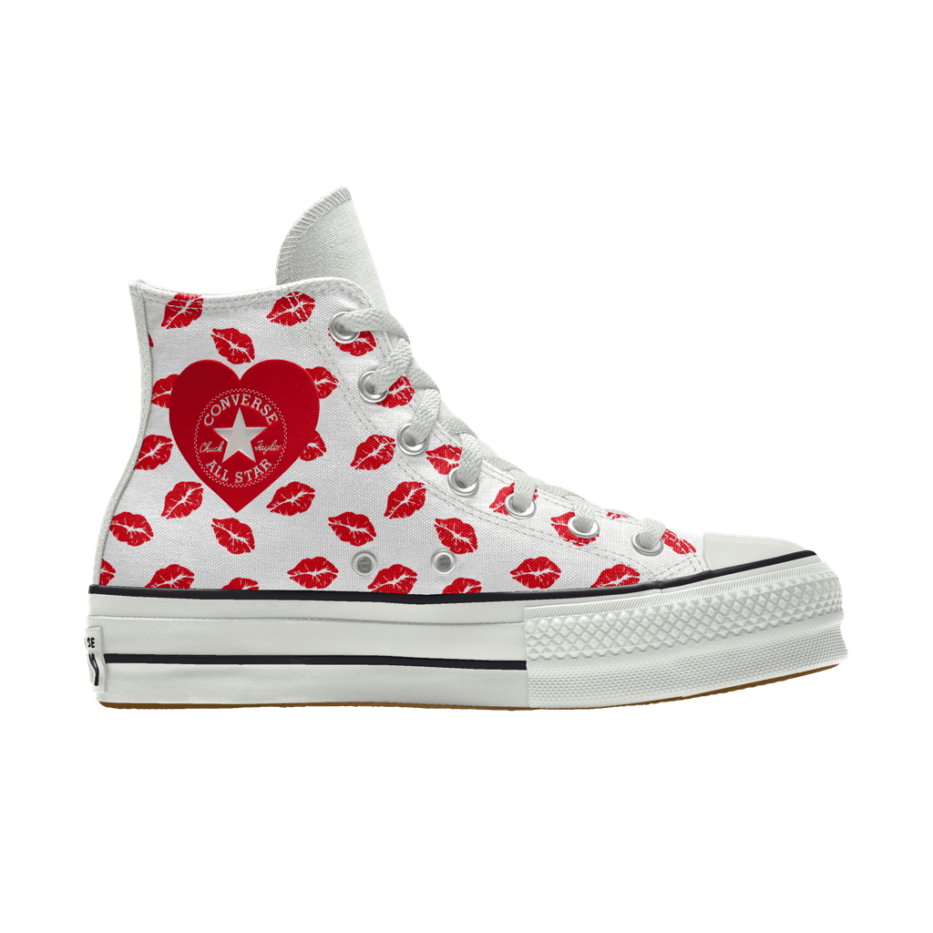 Sneakers With Lips: Converse Chuck Taylor All Star Lift Platform Canvas