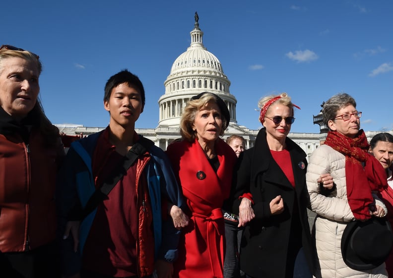 Pictures of Jane Fonda's Protests