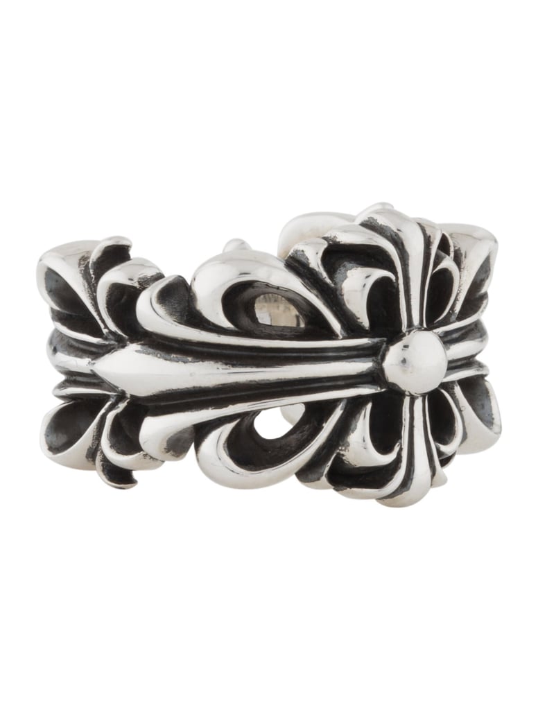 Vintage Chrome Hearts Fleur de Lis Open Ring