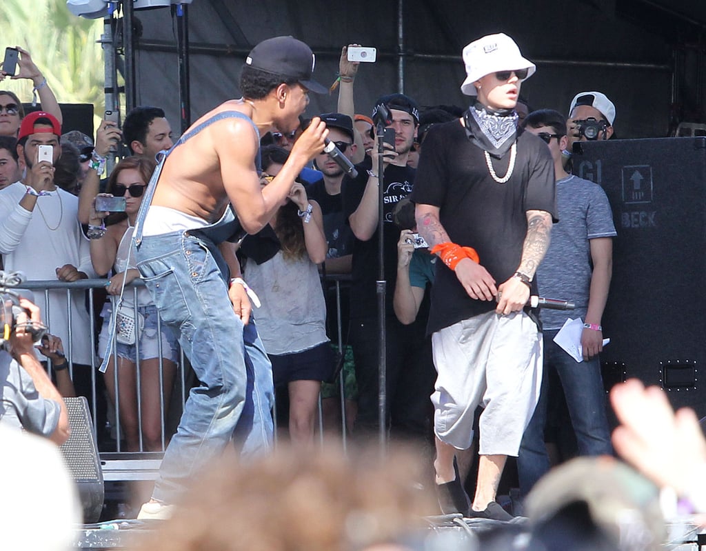 Justin Bieber at Coachella 2014