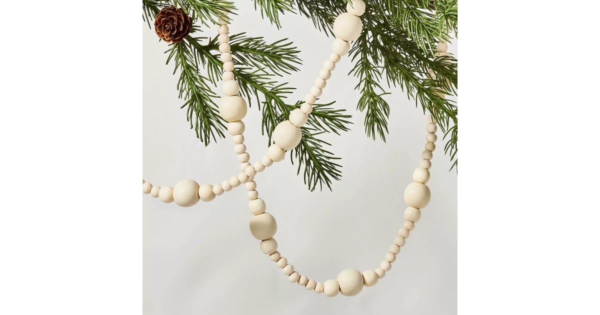 Beaded Holiday Tree Garland Target's New Hearth and Hand Holiday