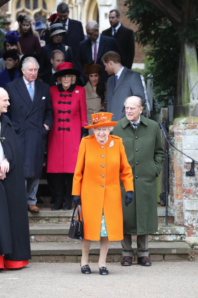 British Royal Family Christmas Church Service 2017