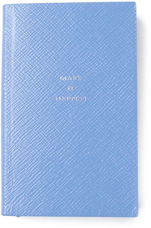 Smythson 'Make It Happen' Notebook ($58)