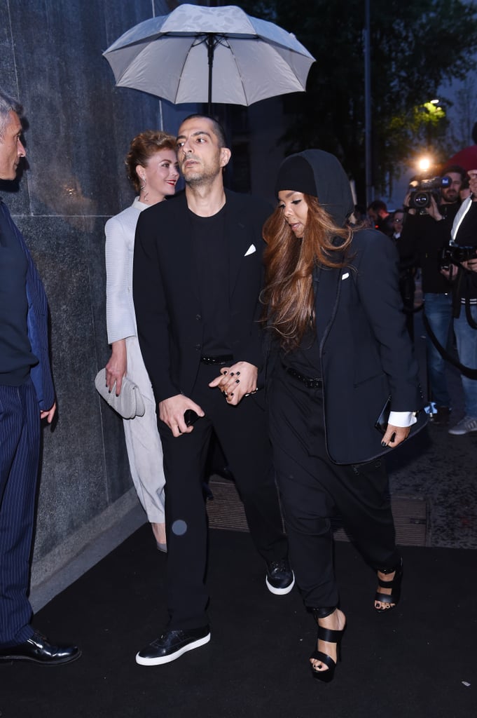Janet Jackson at Giorgio Armani Anniversary Dinner