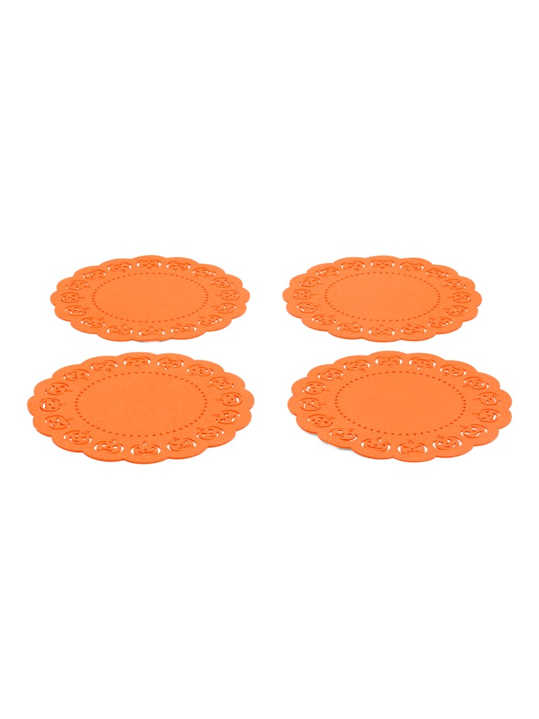 Jack O Lantern Cutout Placemats