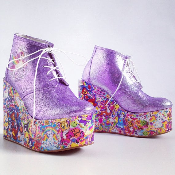 kawaii platform boots