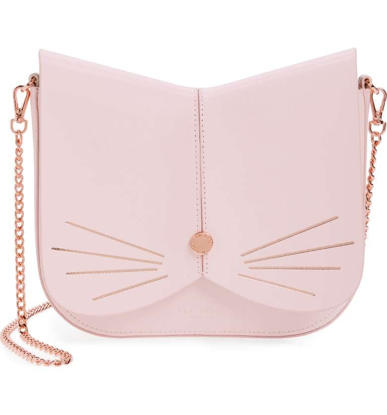 Ted Baker Cat Leather Crossbody Bag