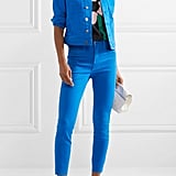 L'Agence The Margot Cropped High-Rise Skinny Jeans