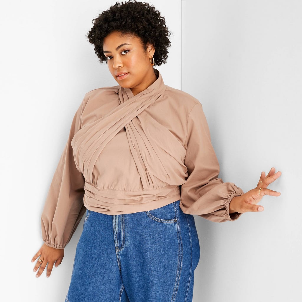 A Flattering Cross-Front Top