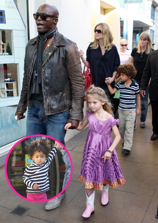 Pictures of Heidi Klum and Seal in LA With Kids Henry ...