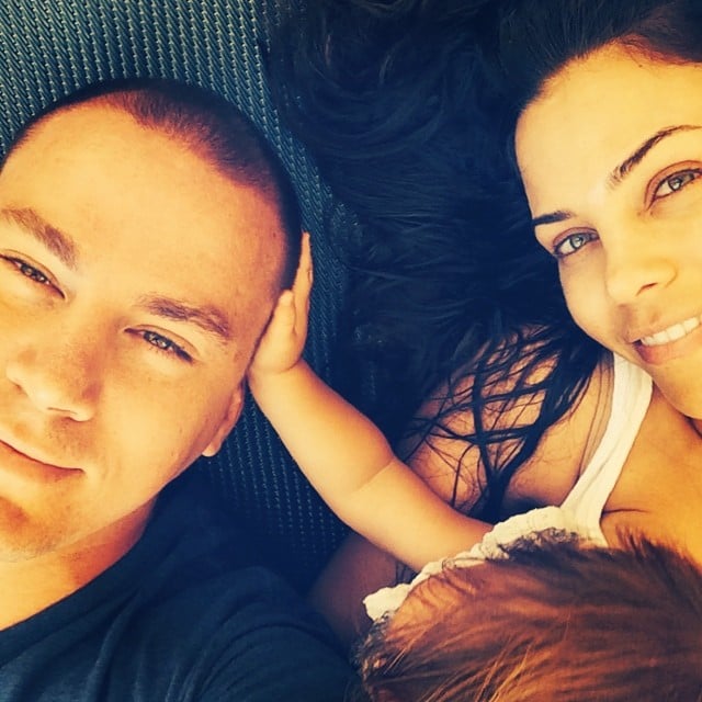 Channing Tatum and Jenna Dewan-Tatum snapped a selfie with their daughter, Everly.
Source: Instagram user channingtatum