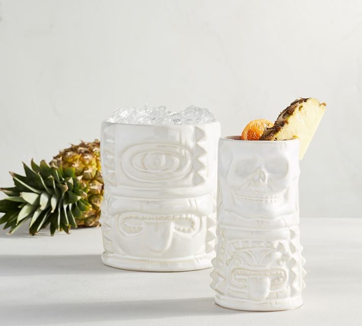 Tiki Ceramic Drinkware Collection