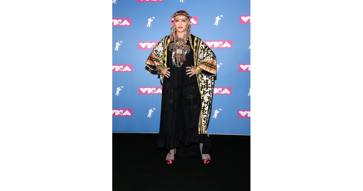 Madonnas Outfit At The 2018 Mtv Vmas Popsugar Fashion Photo 17 5624