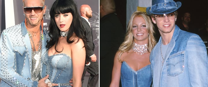 Katy Perry Dresses Like Britney Spears at VMAs 2014