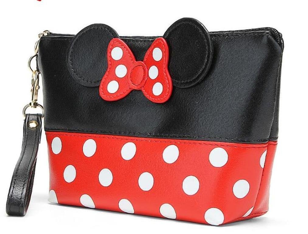 Finex Minnie Mouse Ears Cosmetic Bag