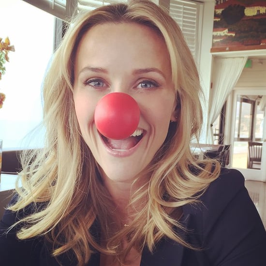 Celebrities Share Red Nose Day Pictures on Social Media