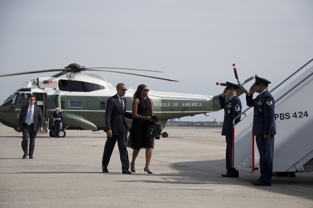 Michelle Obama Might as Well Head Right to Date Night in This Dress