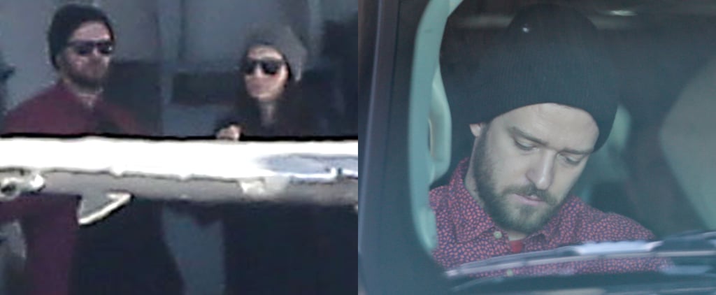 Justin Timberlake and Jessica Biel Fly Out of LA | Pictures