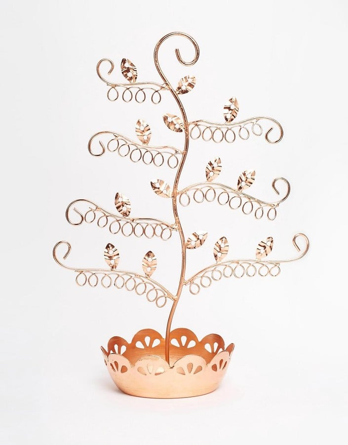 Copper Flower Jewelry Stand