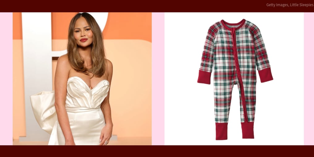 Chrissy Teigen’s Favorite PJ Brand Just Launched Its Best Holiday Collection Yet
