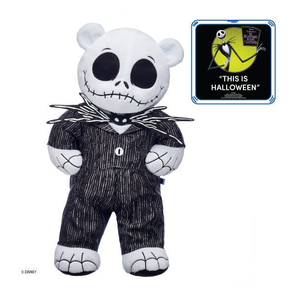 Jack Skellington Build-A-Bear With Sound