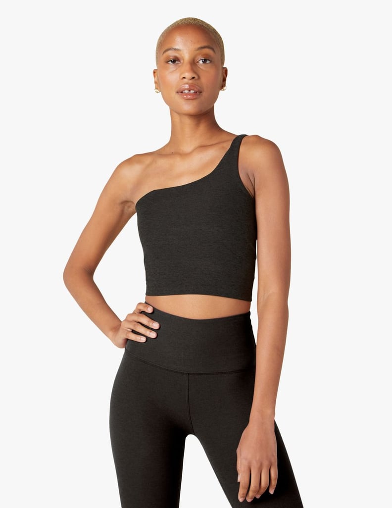 An On-Trend Tank: Beyond Yoga One and Only Shoulder Cropped Tank
