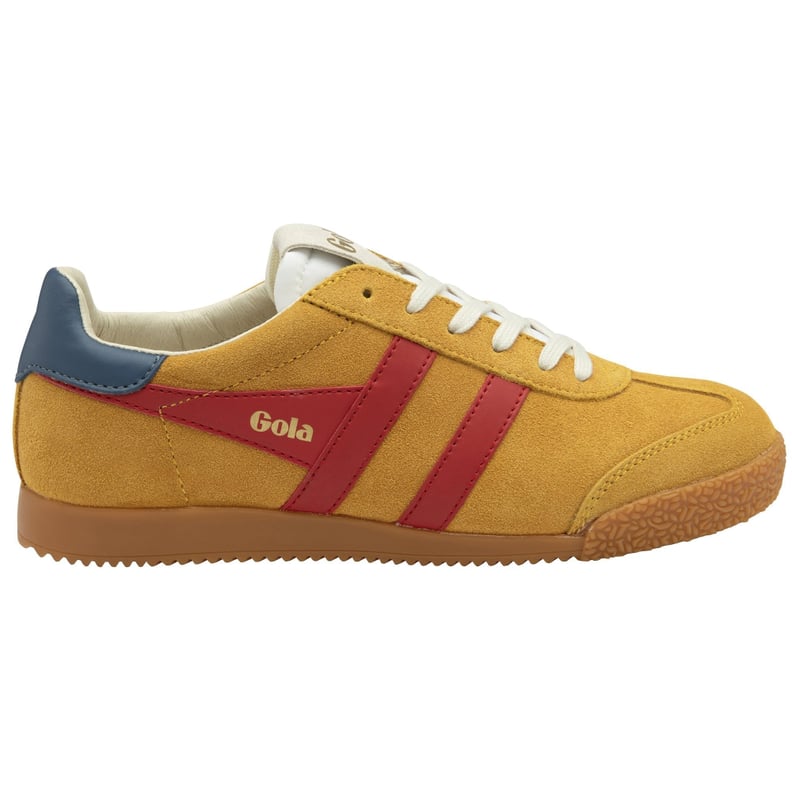 Buy Gola men's Match Point trainer in off white/green online from gola