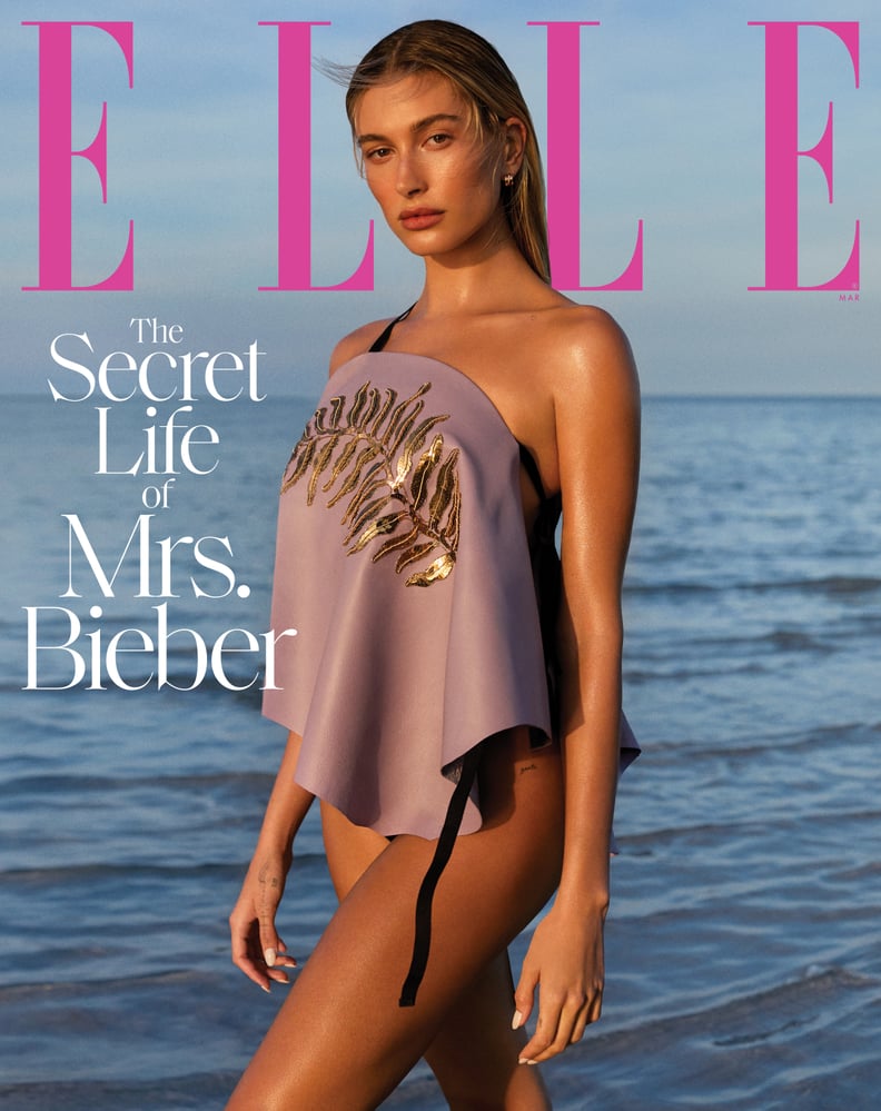 Hailey Bieber's Elle March 2020 Cover