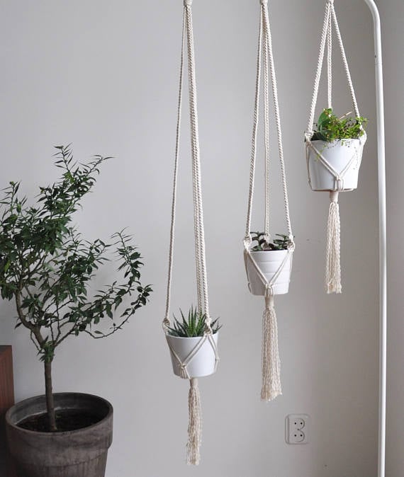 Macrame Hanging Planters