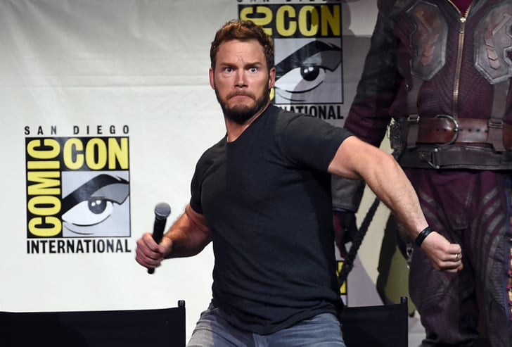 Cute Chris Pratt Pictures From Comic-Con | POPSUGAR ...