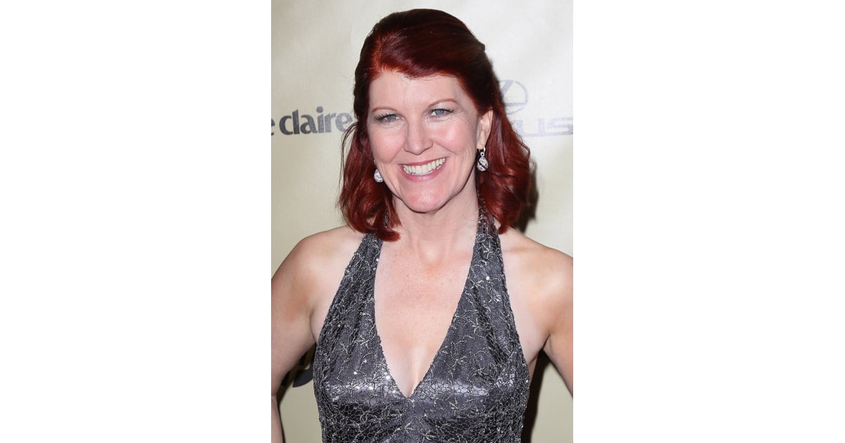 Office actress Kate Flannery shined at the Golden Globe afterparty