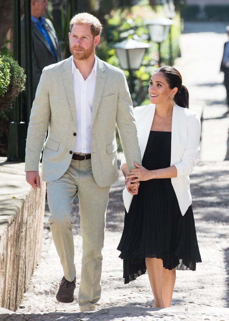 Prince Harry Helping Meghan Markle Fix Her Hair in Morocco