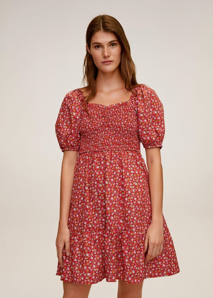 Mango Floral Print Dress Best Summer Dress Trends 2020 POPSUGAR
