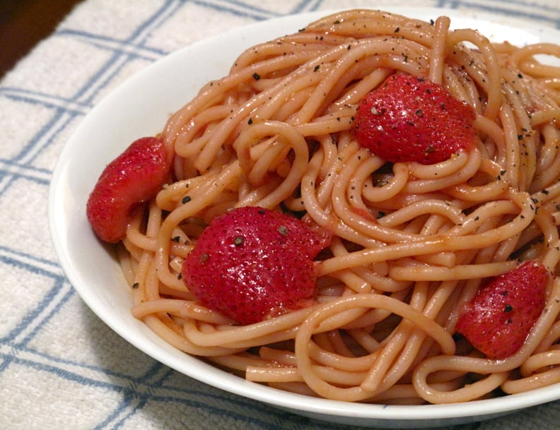Spaghetti With Strawberries