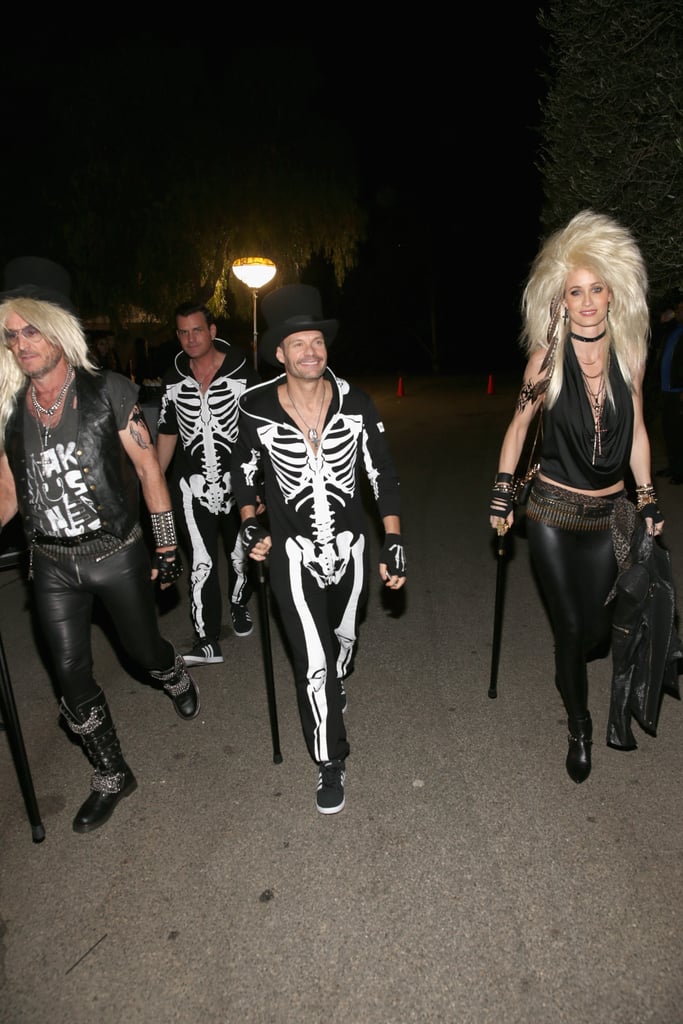 Ryan Seacrest as a Skeleton