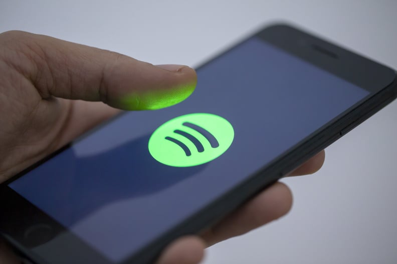 ANKARA, TURKEY - NOVEMBER 26: Spotify logo is being displayed in a smart phone in Ankara, Turkey on November 26, 2019. (Photo by Aytac Unal/Anadolu Agency/Getty Images)